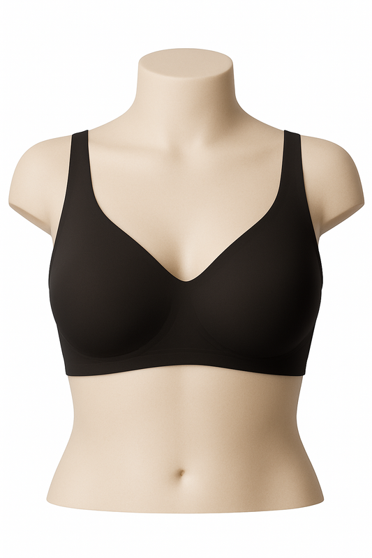 No Steel Ring Gathering Bra Seamless